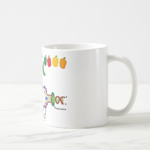 Vegetarian DNA (Vegetarian Attitude Humour) Coffee Mug