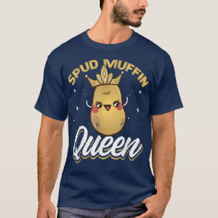 Vegetarian Food Spud Muffin Vegan Recipe Veggie T-Shirt