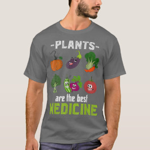 Vegetarian Food Vegetables Medicine Veggies Vegeta T-Shirt
