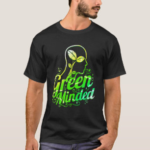 Vegetarian Green Minded Go vegan T-Shirt