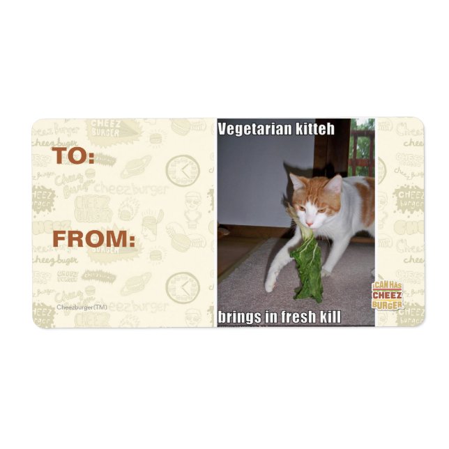 Vegetarian Kitteh (Front)