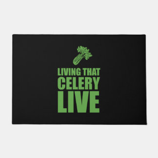 Vegetarian Living That Celery Live Doormat