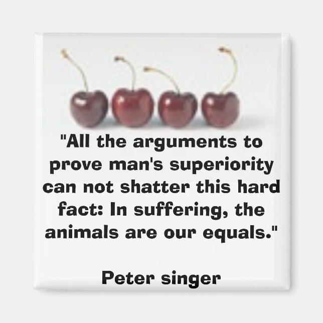 Vegetarian magnet (Front)