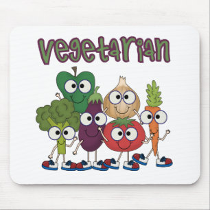 Vegetarian Mouse Mat