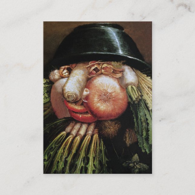 Vegetarian Restaurant, Organic Farm, Health Food Business Card (Front)