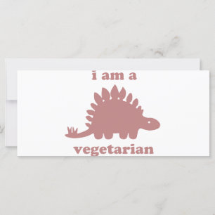Vegetarian Stegosaurus Dinosaur - Pink
