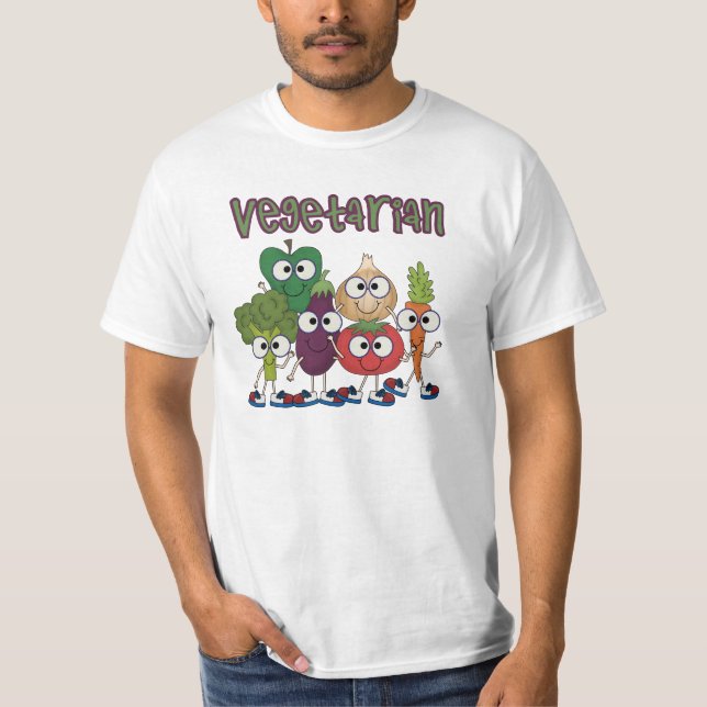 Vegetarian T-Shirt (Front)