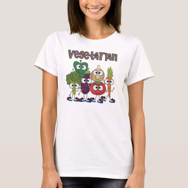 Vegetarian T-Shirt (Front)