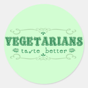 Vegetarian Taste Sticker