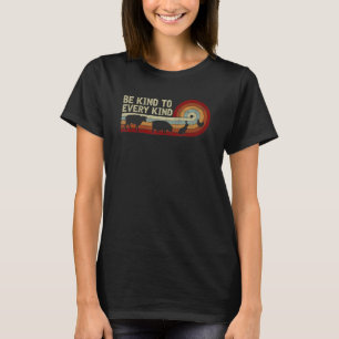 Vegetarian Vegan Inspirational Graphic Be Kind To T-Shirt