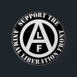 Vegetarian Vegan Support Animal Liberation Front 6 Cm Round Badge<br><div class="desc">vegetarian vegan veganism speciesm speciest specism alf support animal liberation front "animal liberation" "animal liberation front" animals liberate meat "meat is murder"</div>