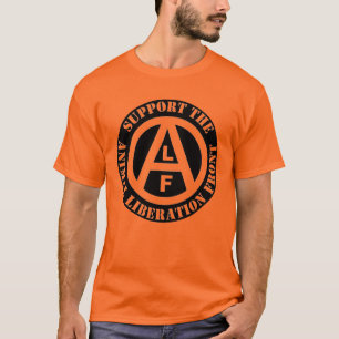 Vegetarian Vegan Support Animal Liberation Front T-Shirt