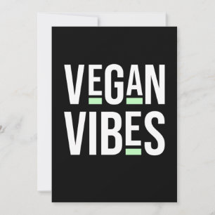 Vegetarian Vegan Vibes Invitation
