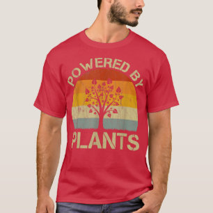 Vegetarian Veganism Powered By Plants Bodybuilding T-Shirt