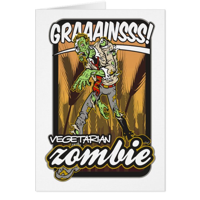 Vegetarian Zombie (Front)