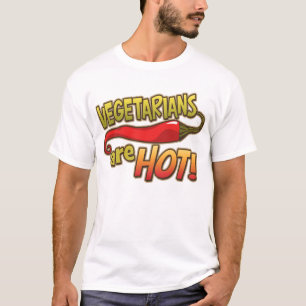 Vegetarians Are Hot Ladies Destroyed T-Shirt