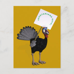 Vegetarians Rule! Postcard