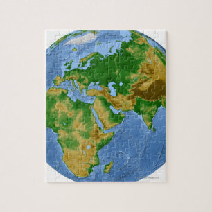 Vegetation Map 3 Jigsaw Puzzle