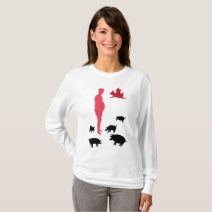 Vegeterian Women's Long Sleeve T-Shirt