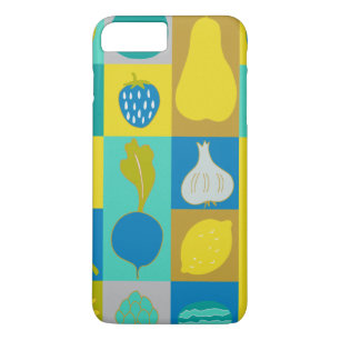 Veggie Blocks I iPhone 8 Plus/7 Plus Case