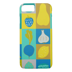 Veggie Blocks I iPhone 8/7 Case
