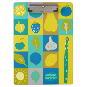 Veggie Blocks I Clipboard
