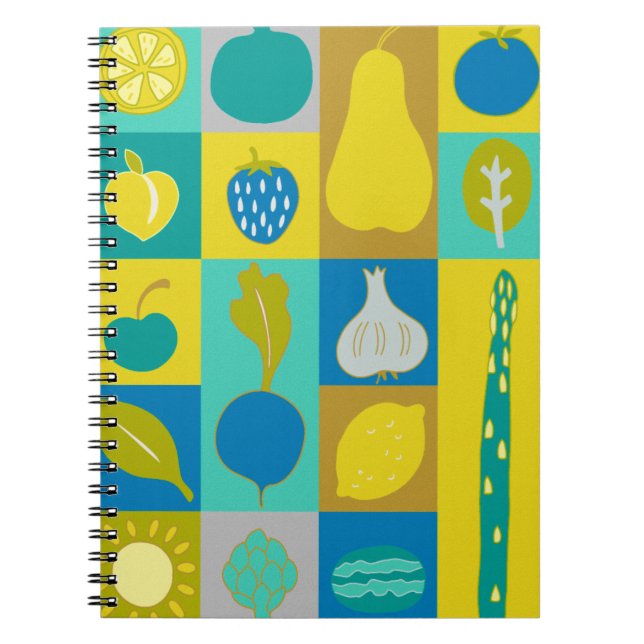 Veggie Blocks I Notebook (Front)