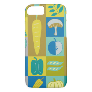 Veggie Blocks II iPhone 8/7 Case