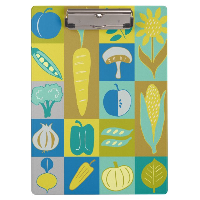 Veggie Blocks II Clipboard (Front)