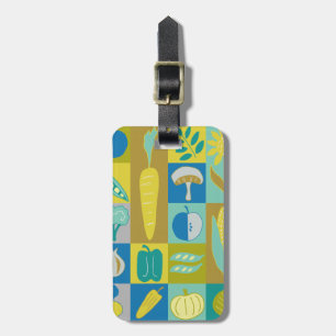 Veggie Blocks II Luggage Tag