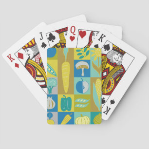 Veggie Blocks II Playing Cards
