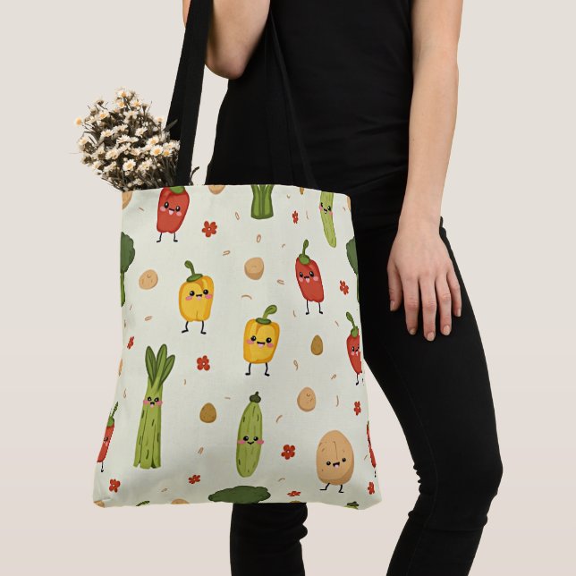 Veggie Delight Handbag (Close Up)