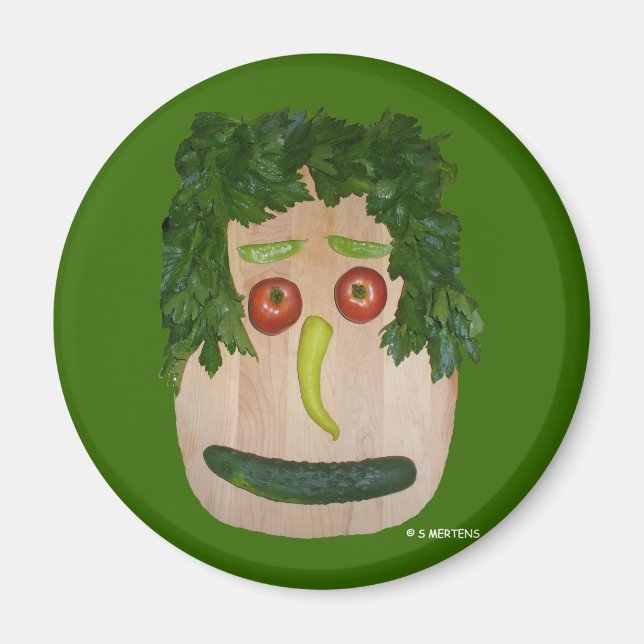 Veggie Face Magnet (Front)