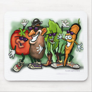 Veggie Gang Mouse Mat