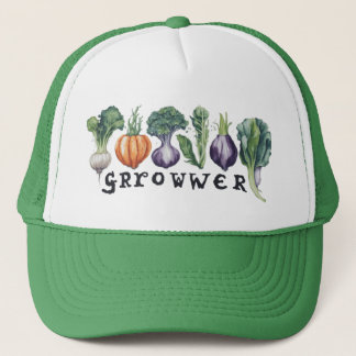 "Veggie Growwer Cap: Cultivate Your Style" Trucker Hat