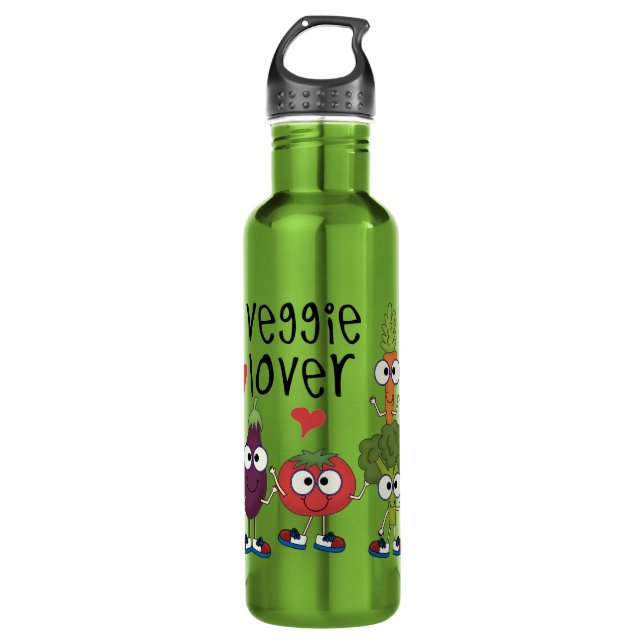 Veggie Lover 710 Ml Water Bottle (Front)