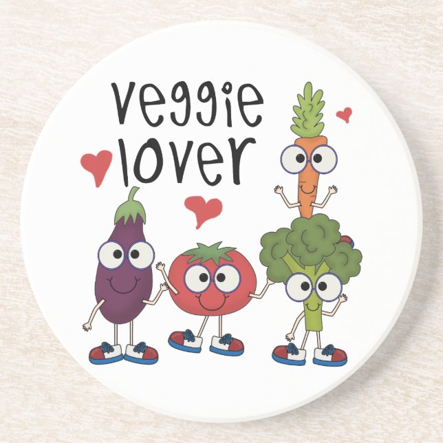 Veggie Lover Coaster (Front)