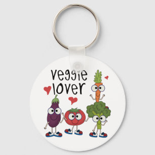 Veggie Lover Key Ring