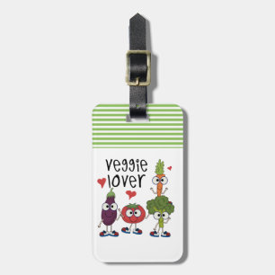 Veggie Lover Luggage Tag