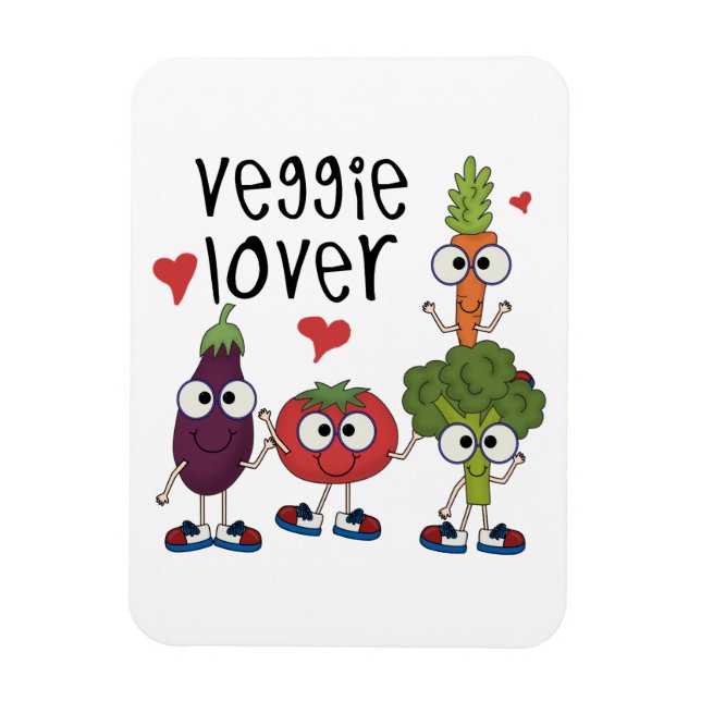 Veggie Lover Magnet (Vertical)