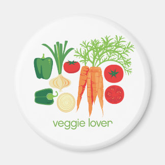 Veggie Lover Mixed fresh Vegetables Magnet