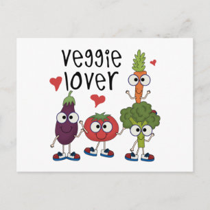 Veggie Lover Postcard