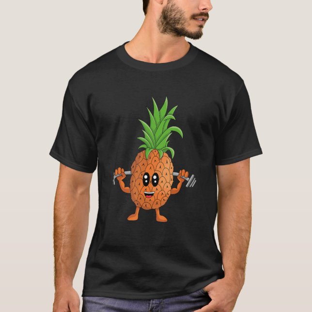 Veggie Power Pineapple Power Vegan Protein Vegan T-Shirt (Front)