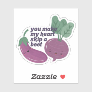 Veggie Pun: You Make My Heart Skip a Beet