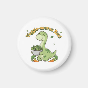 Veggie-saurus Rex! Magnet