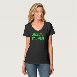 Veggie-Saurus Vegetarian Women's T-Shirt