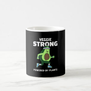 Veggie Strong, Powered by plants Coffee Mug