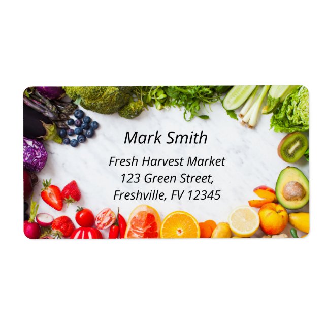 Veggie vegetable Fresh Grocery Shop  (Front)