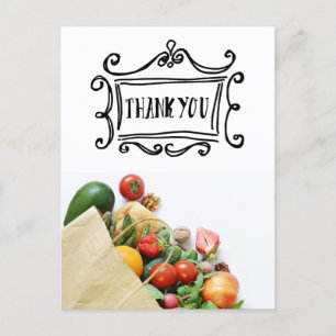 Veggie vegetable Vegetarian appreciation Postcard