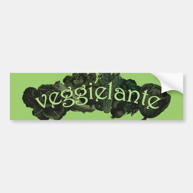 Veggielante Bumper Sticker (Front)